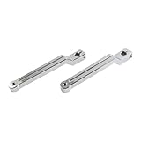 BACAR Motorrad Ferse Zehen Schalthebel Schaltarme Für Trike Modelle Aluminium Chrom