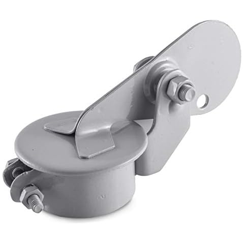 Ohio Diesel Parts 2 Inch Tractor Exhaust Silencer Weather Flap Rain Cap Muffler Cover 2" - Gray Cover