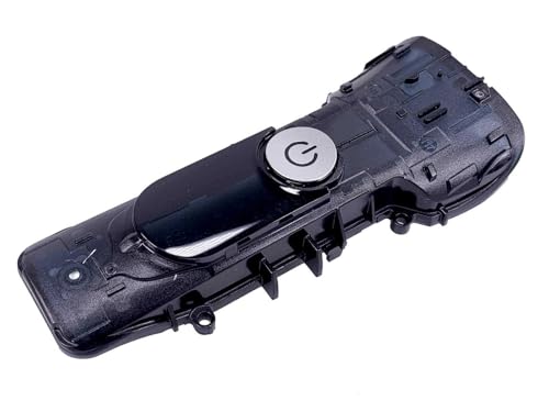 Carcasa frontal con interruptor de botón de encendido y apagado compatible con Braun Series 9 / S9-3 / S9-4 / S9 Pro+ / 8 afeitadoras - Tipo 5790, 5791, 5793 y 5795