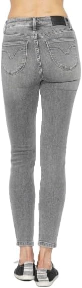 Judy Blue Mid Rise Tummy Control Shield Pocket Skinny Jeans 88862 - Image 5