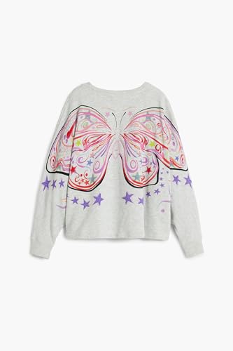 Desigual Girls' Sweat_Butterfly2