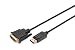 Produktbild DIGITUS DisplayPort Adapterkabel, DP - DVI (24+1) St/St, 3.0m, m/interlock, DP 1.1a komp., CE - Schwarz