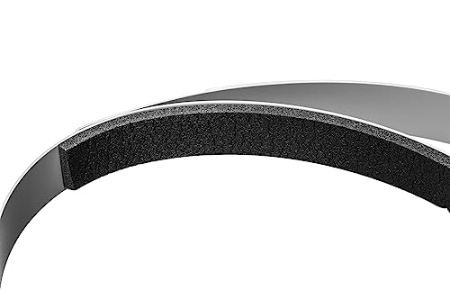 Durable Visier für Gesichtsschutz vor Spritzern und Tröpfchen, mit anpassbarem Stirnband, hochklappbar & desinfizierbar, Made in EU, 1 Stück, 343110