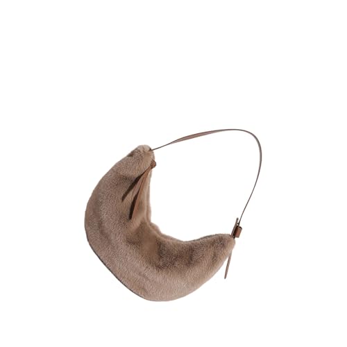 Sac à bandoulière pelucheux pour le shopping et les sorties