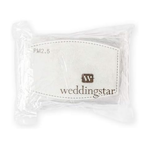 Weddingstar PM 2.5 Protective Mask Filters 5-Layer Carbon Technology - 20 Pack Cover