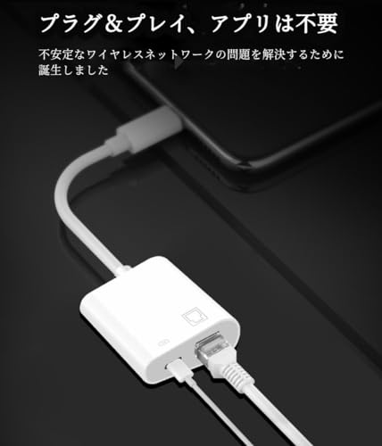 erdy USB-C LAN USB Type C 有線LANアダプター の商品画像 4