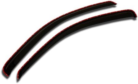 thumbnail image 2 of TuningPros Outside Mount Window Visor Deflector Smoke Tinted 4 Pcs Set For 2008 2012 Jeep Liberty 2 of 12