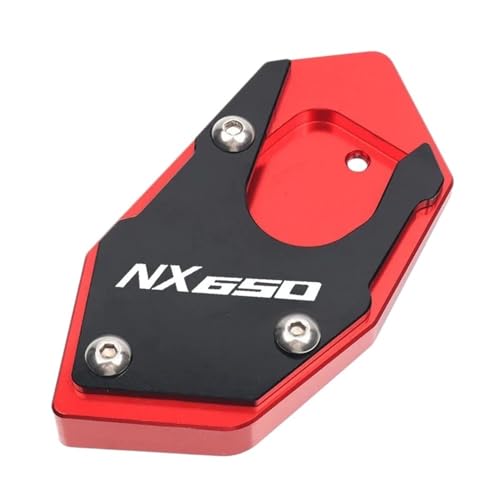 Plaque béquille latérale XLV Transalp et Dominator NX650 support moto CNC
