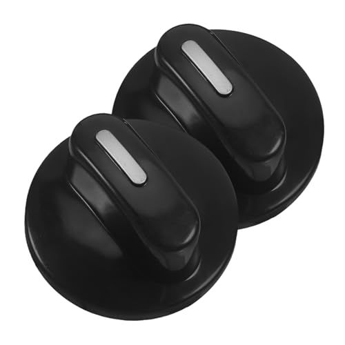 Perilla de control para horno y estufa 6mm plástico negro miniatura 1