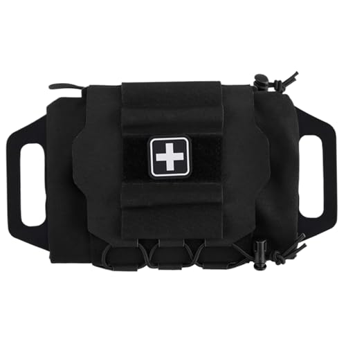 Bolsa militar táctica, bolsa de cinturón de primeros auxilios rápidos, bolsa de caza deportiva al aire libre, bolso de mango de hipalon de transportista de redes para supervivencia de emergencia de v