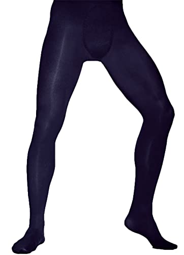 Aurellie Sous-vêtements pour homme Collants opaques ROCKY 60 Deniers, dblue, XL/XXL