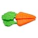 Little Toader - Baby Teether Toys – Appe-TEETHERS Broccoli teether and Carrot teether - for Teething Infants and Toddlers (Newborn and 3+ Month)