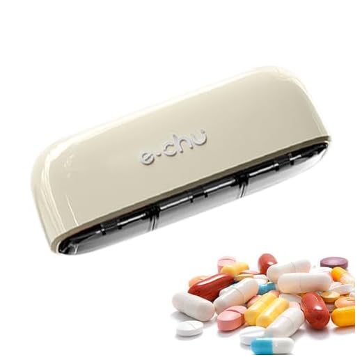 Organizador de pílulas de viagem, Caixas Transparentes Versáteis com 3 Compartimentos, Organizador de vitaminas para anéis, pílulas, acessórios de joias, botões, balas Thaely