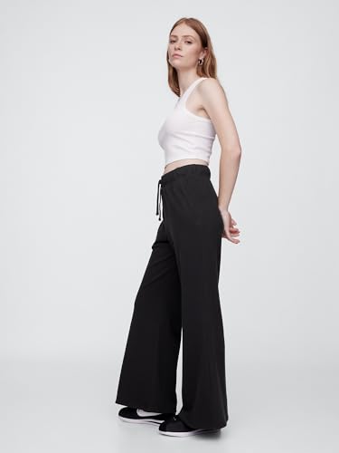 GAP Women's French Terry Wide Leg Pant4