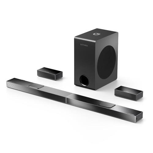 ULTIMEA 5.1.2 Soundbar with Dolby Atmos, 520W Peak Power, 8