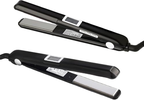 Plancha de cabello ultrasónica con pantalla LED miniatura 1