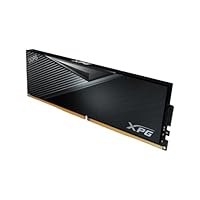 ADATA XPG Lancer 16GB DDR5 5200MHz (PC5-41600) CL38 1.25V ECC XMP 3.0 PMIC DIMM Memory, AX5U5200C3816G-CLABK, Schwarz