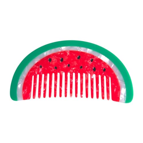 Peine Acetato Formato Sandía para Cabello Rizado miniatura 1