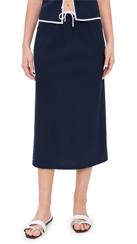 Women's Air Linen Midi Skirt
