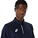 ASICS Men's Team Polo Tennis Apparel, XS, Team Navy/Team White