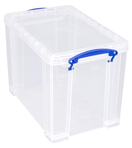 Boîtes Really Useful Box 19 l : lot de 4 rangements transparents - 3