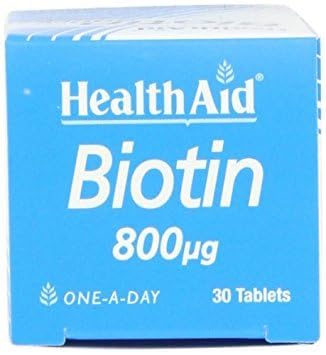 HealthAid Biotin 800μg - 30 Tablets