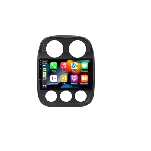 CMJAHU Fit For Jeep Compass Patriot 2010-2016 Video BT GPS Stereo Qualcomm Android 15 Carplay Auto 2K Screen Car Radio Multimedia Player(2G-32G CAM DVR)