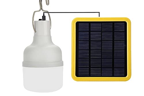 Ampoule solaire,KK.BOL lumière solaire portable pour l'usage extérieur d'intérieur, lumière d'urgence, randonnée, pêche, fraîcheur de poulet, lumière de nuit, lumière de jardin (capteur de lumière)