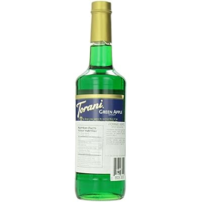 Torani Green Apple Syrup, 750 ml