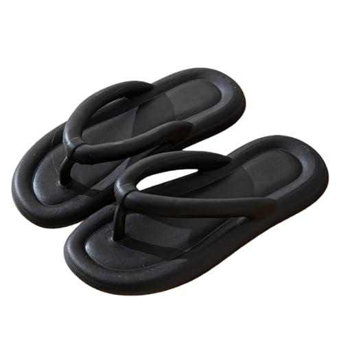 Alexis Leroy Zapatillas Mujer Chanclas Ligeras de Ducha Piscina Playa Negro 36-37 EU