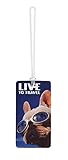Lewis N. Clark Fashion Luggage Tag (Live to Travel)
