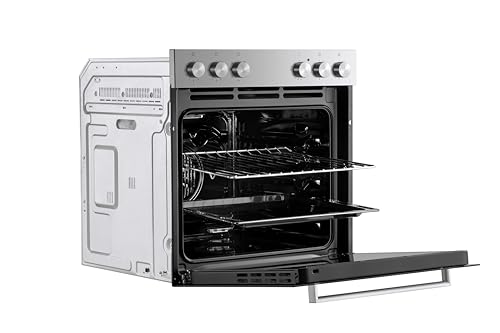 Backofen Herdset Einbau Kochfeld Glaskeramik rahmenlos 72 L Respekta HS2201-26