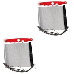 Homsfou PY040387HM Insektenschutznetz Fenster 2er-Set