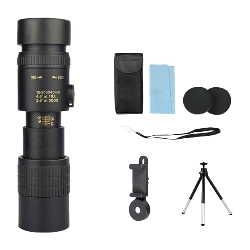 Monoculaire de randonnée portable à grossissement élevé pour camping