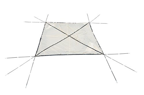 Bestway Lay- Z- Spa Pavillon, weiß- grau, 390 x 390 x 255 cm, 58460- 05-33