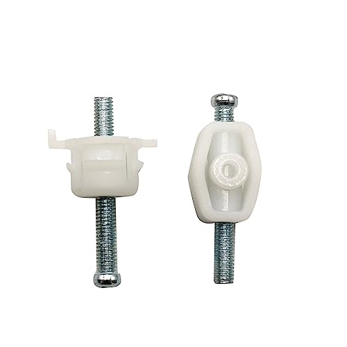 Generic Front Headlamp Adjusting Screw Kit Set Headlight Adjuster Clips Replacement for VW Transporter T4