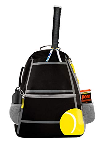 Zaino Borsa Da Tennis Per 2 Racchette - Trasformabile In Spalla, Impermeabile, Uomo E Donna