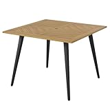 Bois de Haute Qualité - Le plateau de la table de jardin est fabriqué en bois d'acacia de haute qualité, résistant aux fissures et traité avec un revêtement huileux pour le rendre très durable et offrir une surface sans éclats. De plus, la texture naturelle du bois est toujours un régal pour les yeux.