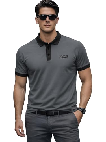 Image of Noble Monk Men's Regular Fit Polo Neck T-Shirt | Half Sleeve