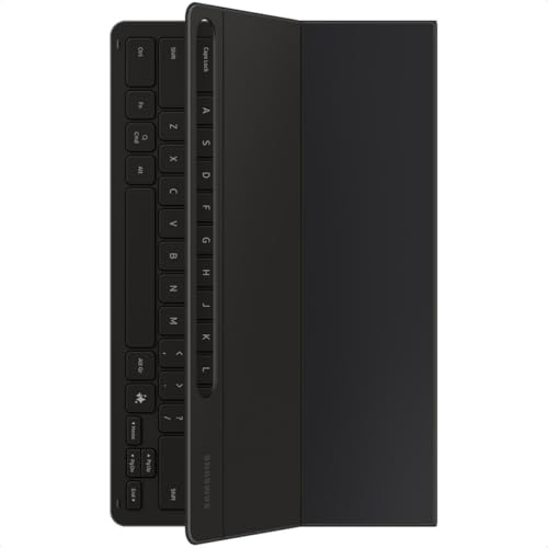 Samsung Funda para Galaxy Tab S10+, Tab S9+, Tab S9 FE+ con Teclado QWERTY y botón AI, Funda de una Sola Pieza, Color Negro