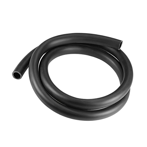 PATIKIL Lubrificante Olio Tubo, Gomma Acqua Tubo Tubazione Tubo Nero,16mm(5/8) ID x 21mm(53/64) OD 4.92Ft/1.5M
