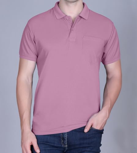 Image of FYLTR Men's Solid Polo | Regular Fit | Casual Polo Shirts for Men