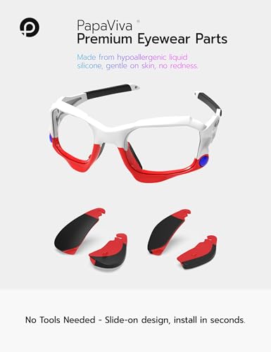 Image of Replacement Nose Pads Nosepieces for Oakley Jawbone /Racing Jacket /Split Jacket OO9099 Sunglass