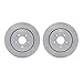 Dynamic Friction Company Rear Brake Rotors 6002-21038