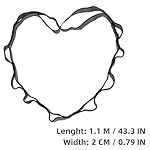 PRIOR FITNESS 2pcs Nylon Daisy Chain Straps for Aerial Yoga Hammock Swing Adjustable Aerial Silk Extender Strap Rope Anti-Gravity Yoga Extend Belts - Image 5