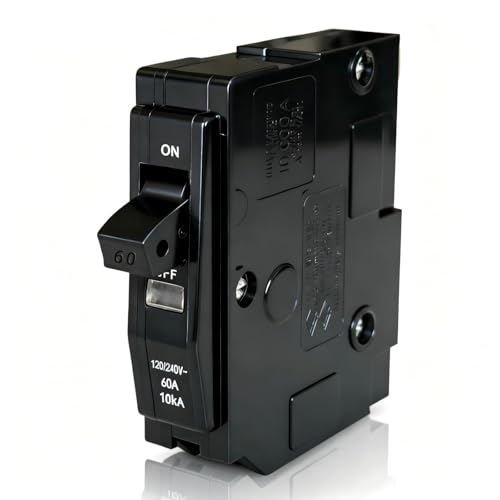 1-Pole 60 Amp Circuit Breaker, Compatible with QO160, for QO Load Centers, CSED & NQOD Panels, Plug-On Type, 120/240V, Thermal Magnetic Protection by Ditansisi - Used condition - US$13.16