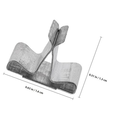 Clips para mechas de velas de hierro 400 pcs miniatura 3