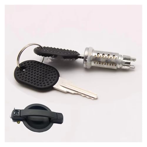 Serrure coffre Fiat Doblo coincée ? Kit poignée et cylindre hayon arrière pour MK1 2001-2010