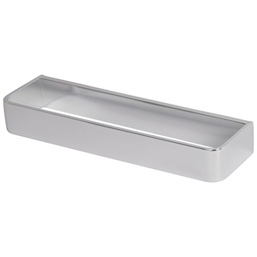 Haceka 1195700 Aline toallero de anilla, color plateado cepillado