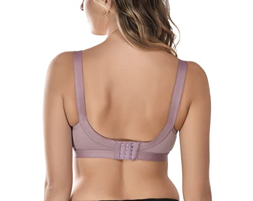 Image of Viral Girl Women's Wire-Free Cotton Hosiery Bra | Non-Padded, Full Coverage, Adjustable Straps | Soft Comfortable Innerwear with Hook & Eye Closure for Everyday Use